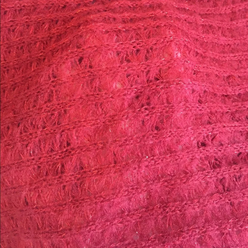 NWT NY Collection Red Sweater Size L - Picture 5 of 5
